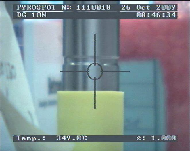 带视频瞄准的10系列红外测温仪